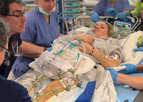 Reacție emoționantă a lui Lindsey Vonn după externarea din spital: „Piciorul meu este încă în bucăți”