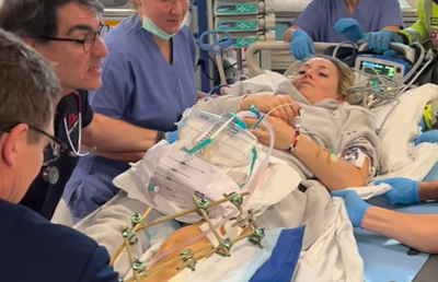 Reacție emoționantă a lui Lindsey Vonn după externarea din spital: „Piciorul meu este încă în bucăți”