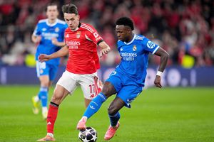 Benfica - Real Madrid, prima bătălie din play-off-ul UCL » Șansă mare pentru Vinicius, minutul 19