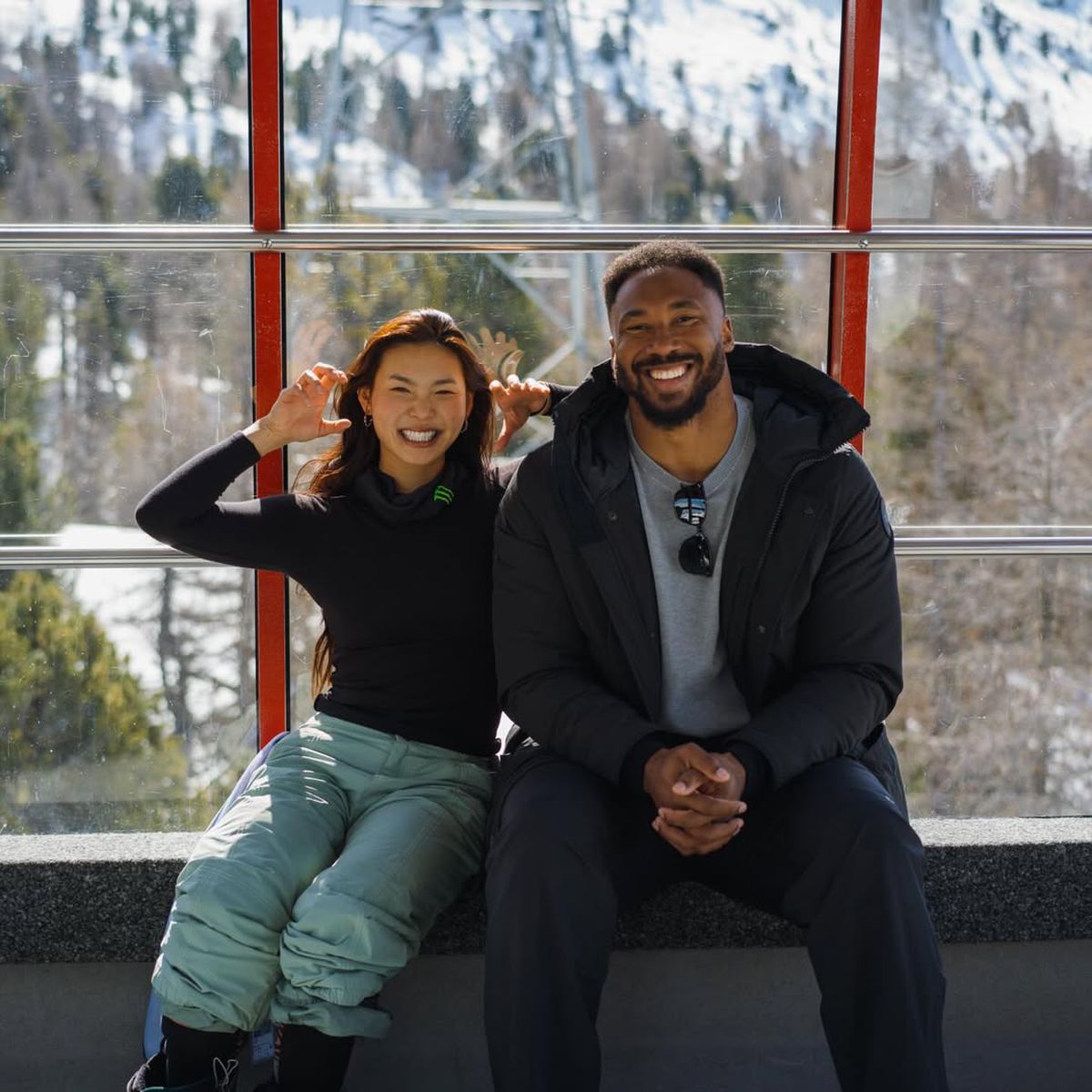 Chloe Kim, surprinsă cu un cadou extrem de scump de către iubitul Myles Garrett. Foto: Instagram