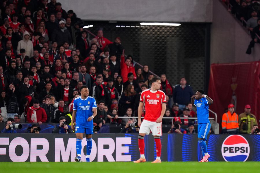 Scandal fără precedent la Benfica - Real Madrid » După golul lui Vinicius s-a activat protocolul anti-rasism! Ce a urmat