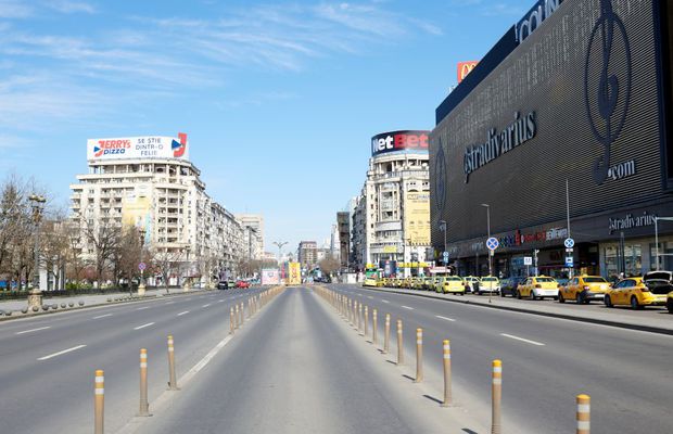 CORONAVIRUS. FOTO București, un oraș pustiu » Imagini surprinse azi: fotoreporterul GSP a luat străzile la pas