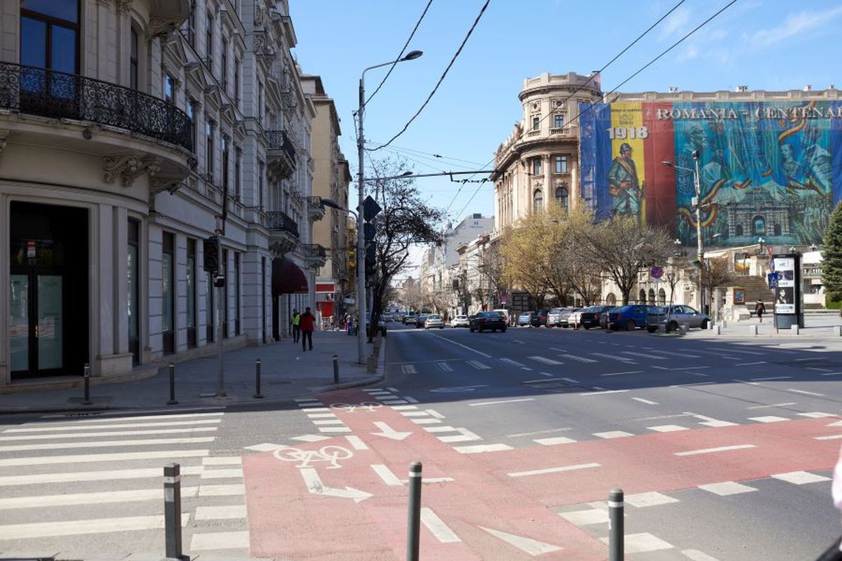 CORONAVIRUS / Un oraș pustiu » Cum arată Bucureștiul, când România se confruntă cu starea de urgență