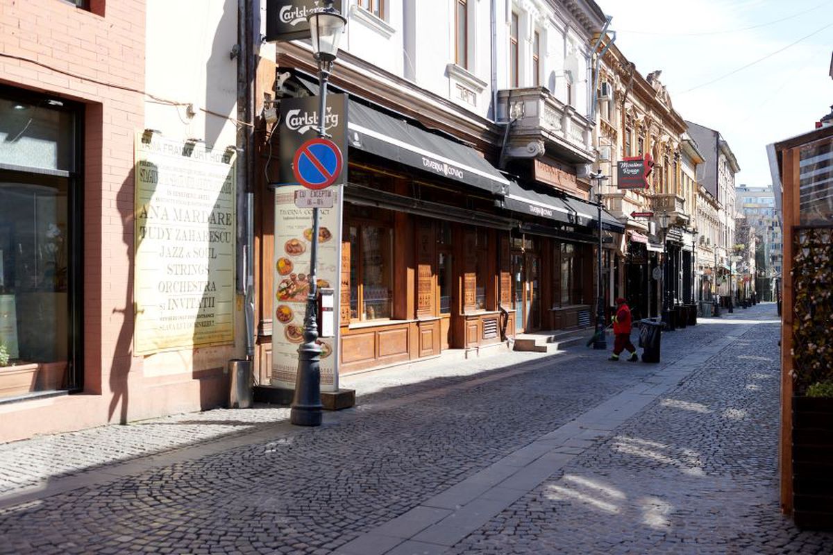 CORONAVIRUS / Un oraș pustiu » Cum arată Bucureștiul, când România se confruntă cu starea de urgență