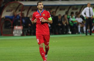 Veste uriașă pentru echipa națională » Henrikh Mkhitaryan nu va juca împotriva României