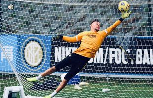 Ionuț Radu intră titular la Inter » Moment important și pentru „națională”, aflată în căutarea noului număr 1 dintre buturi