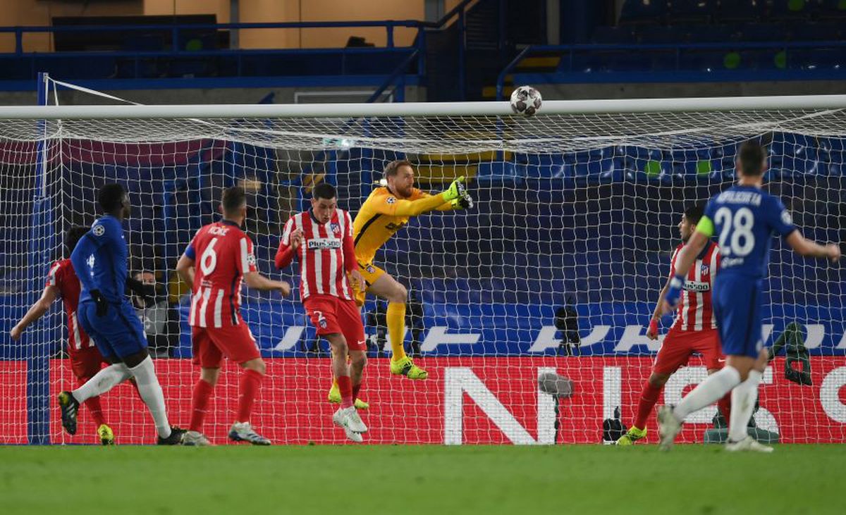 Chelsea - Atletico Madrid 2-0 (3-0 la general) » Spaniolii, ținuți la respect pe Stamford Bridge: fără ocazii și cu om eliminat