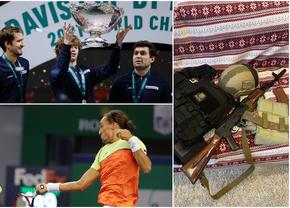 Jucătorul plecat cu mitraliera la Kiev nu îi mai vrea pe Medvedev sau Rublev în tenis: „Toți rușii sunt responsabili pentru ce face președintele lor!”