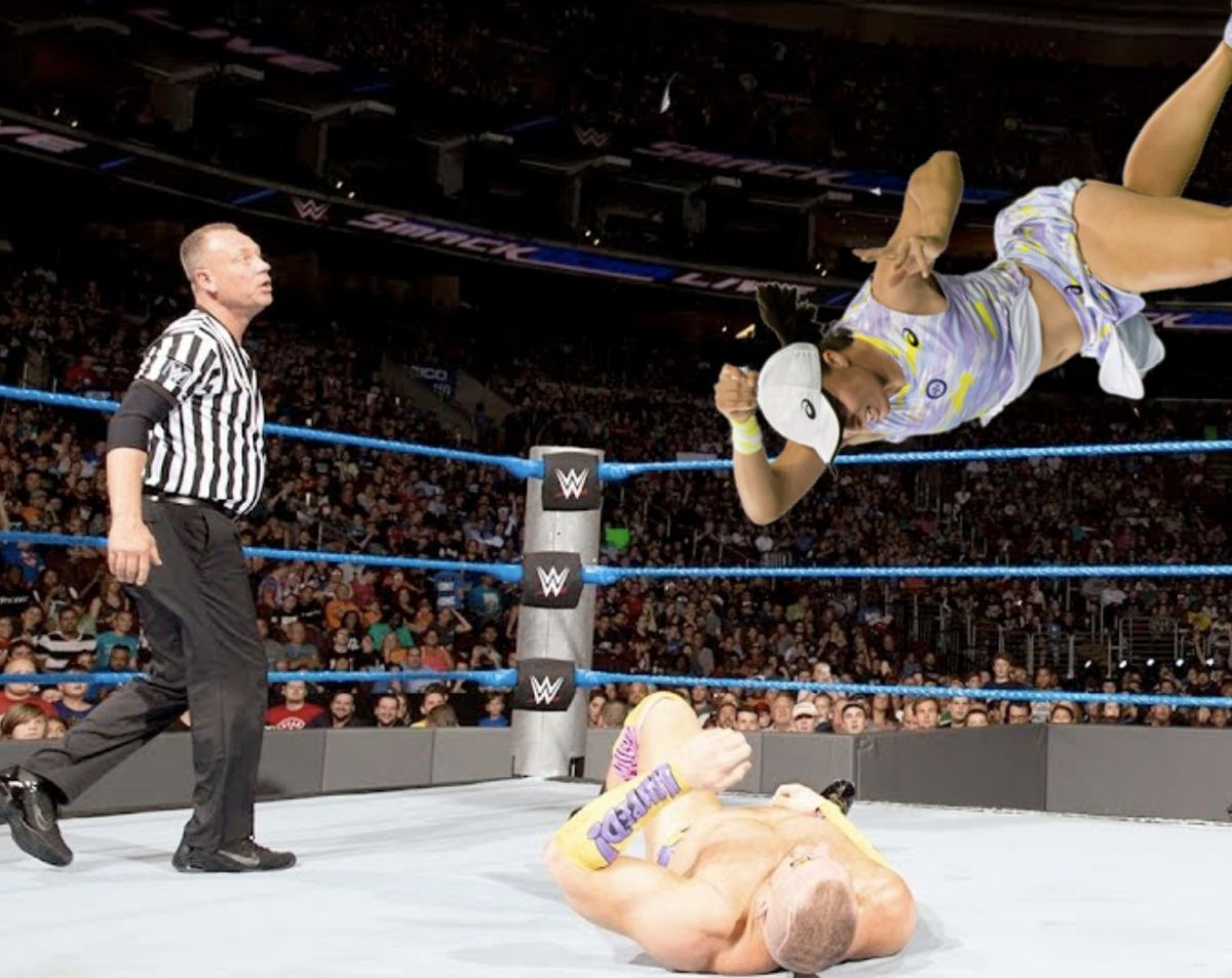 WTA, provocare inedită înaintea duelului Halep - Swiatek de la Indian Wells » 10 imagini altfel