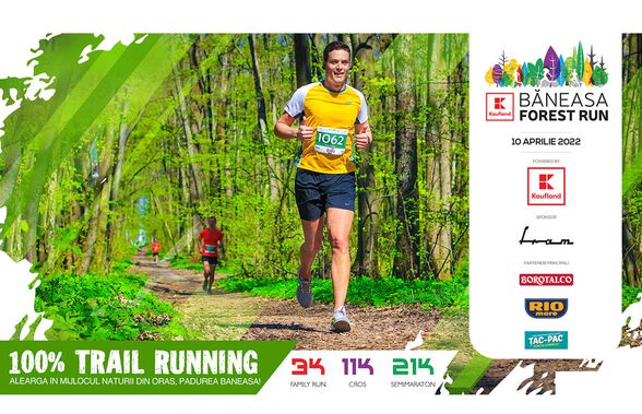 Peste 1.300 de participanți sunt deja înscriși la prima ediție Băneasa Forest Run după o pauză de doi ani