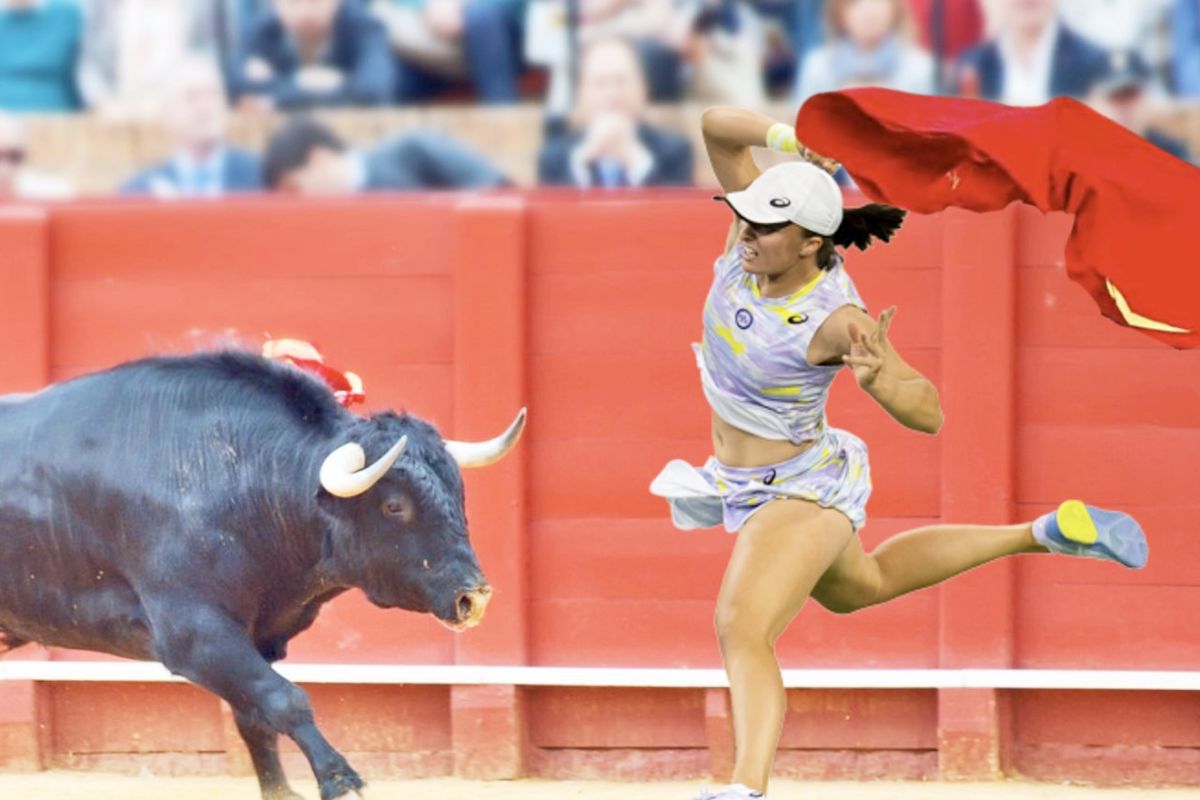 WTA, provocare inedită înaintea duelului Halep - Swiatek de la Indian Wells » 10 imagini altfel