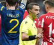 Ovidiu Hațegan în meciul dintre Manchester United și Atletico Madrid, foto: Imago