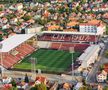 Cluj-Napoca are mai multe arene impresionante: stadionul „Dr. Constantin Rădulescu”
