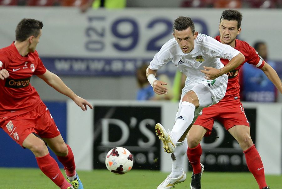 Adrian Sălăgeanu, în perioada petrecută la FC Vaslui / foto: Arhivă Gazeta Sporturilor „Porumboiu mi-a înjurat copilul și soția!” » Acuzații frontale ale fostului jucător de la FC Vaslui: „Pagube de ordinul sutelor de mii de euro”