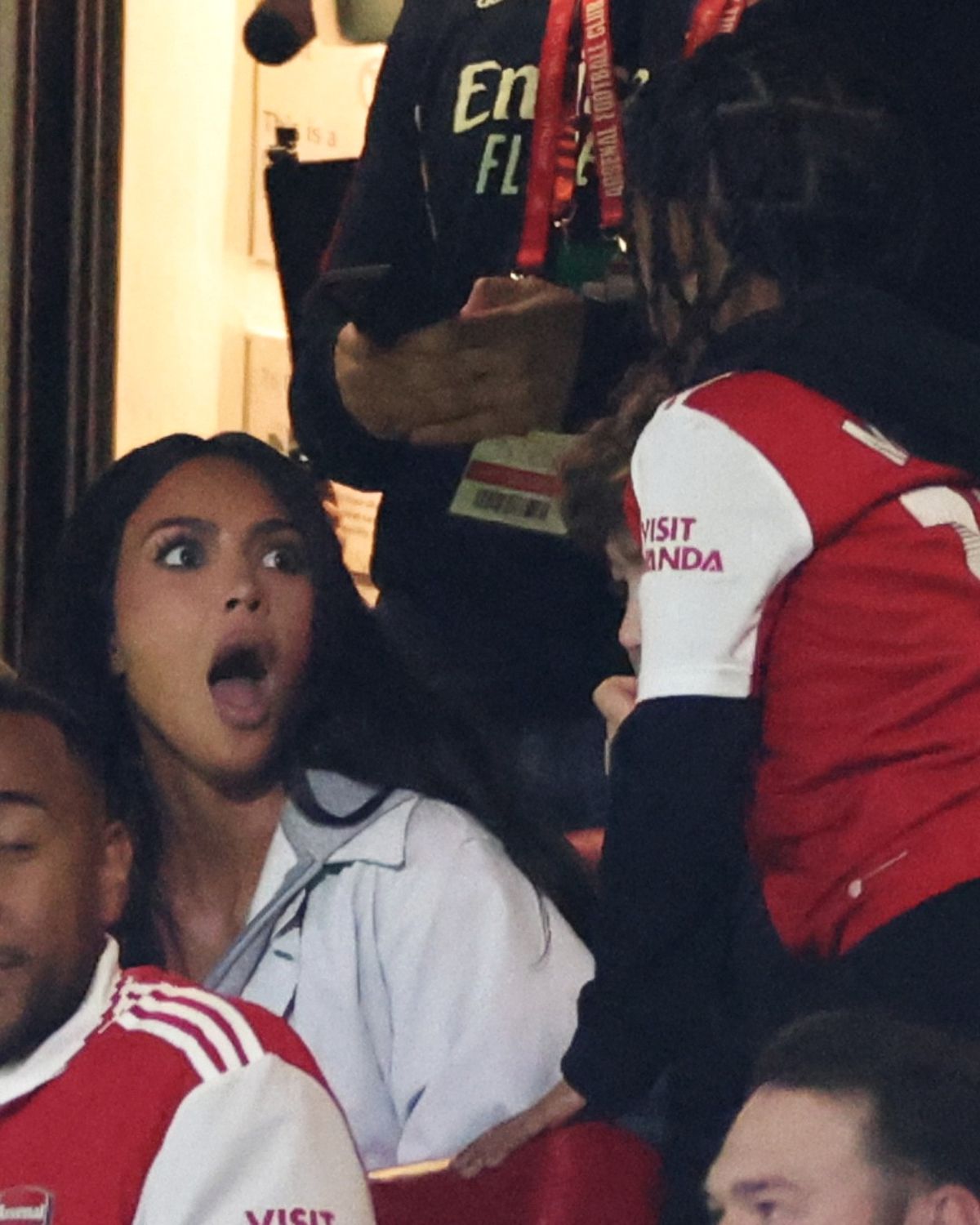Kim Kardashian la Arsenal - Sporting