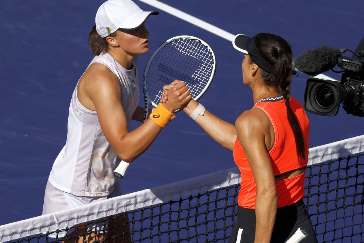 Iga Swiatek, prea puternică pentru Sorana Cîrstea » Românca, eliminată în „sferturile” Indian Wells