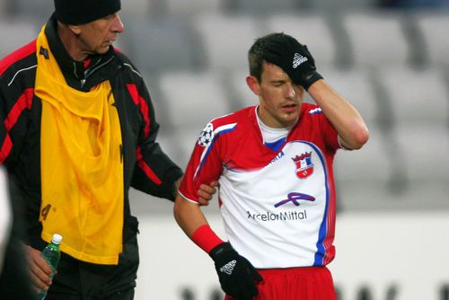 Adrian Sălăgeanu, în perioada de la Galați / Sursă foto: Arhivă Gazeta Sporturilor