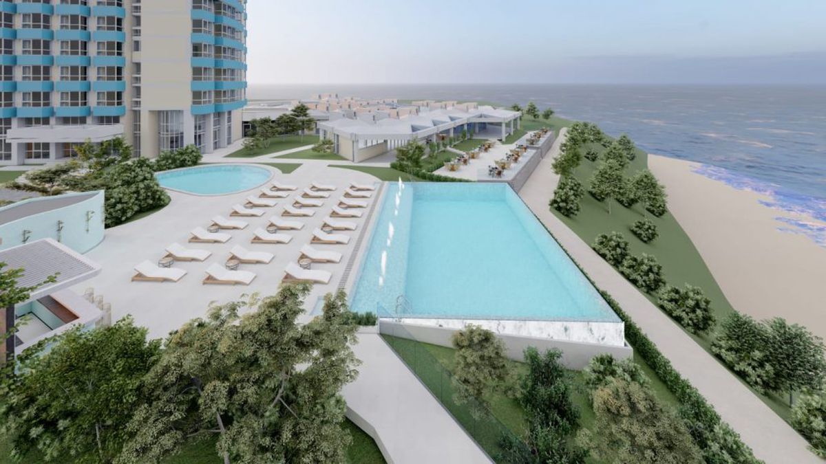 Hotelul lui Cristi Borcea, Pam-Beach Olimp