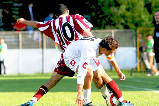 Un meci între Sportul și Rapid, în 2004, foto: GSP