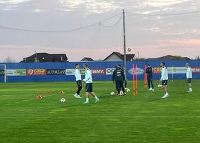 „Tricolorii” au primit mingea oficială de la EURO 2024. Imagini de la primul antrenament
