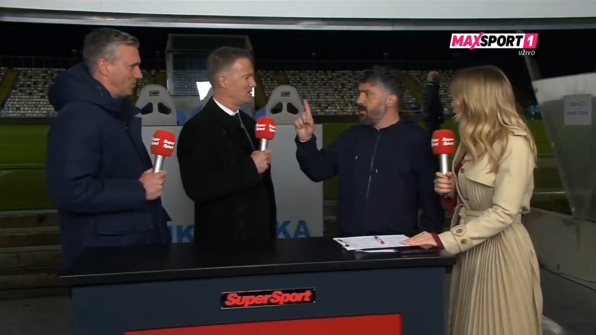 Gennaro Gattuso, imagini incredibile după înfrângerea usturătoare din campionat » A fost aproape de încăierare cu un analist: „Nici nu am ce să discut!”