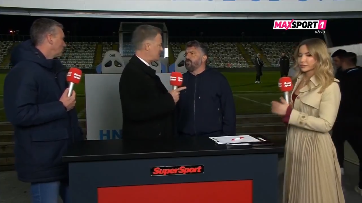 Gennaro Gattuso, în conflict cu un jurnalist croat