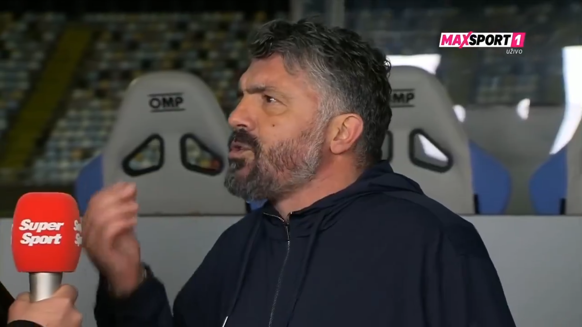 Gennaro Gattuso, imagini incredibile după înfrângerea usturătoare din campionat » A fost aproape de încăierare cu un analist: „Nici nu am ce să discut!”