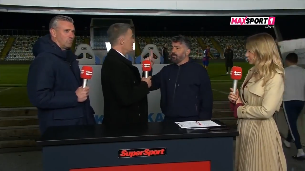 Gennaro Gattuso, în conflict cu un jurnalist croat