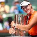 Mirra Andreeva cu trofeul de la Indian Wells în 2025 Foto: X/BNP Paribas Open