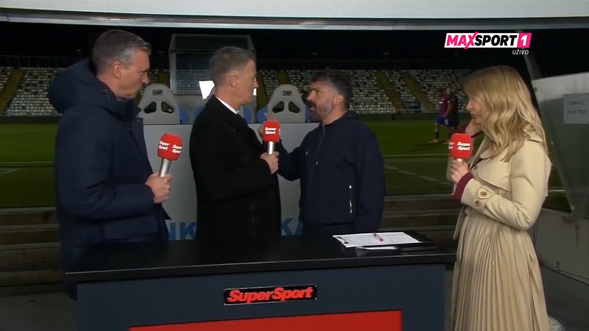 Gennaro Gattuso, în conflict cu un jurnalist croat