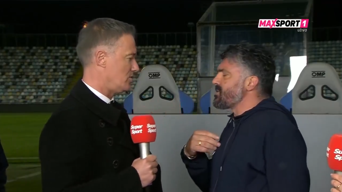 Gennaro Gattuso, imagini incredibile după înfrângerea usturătoare din campionat » A fost aproape de încăierare cu un analist: „Nici nu am ce să discut!”