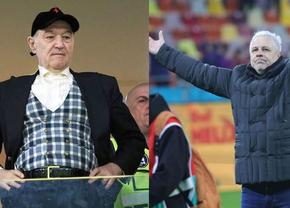 Becali și Marius Șumudică, dialog încins în direct: „Dacă faci jocurile altora, înseamnă că nu ai demnitate” / „Geaca neagră mi-au pătat-o fanii dumneavoastră cu excremente!”