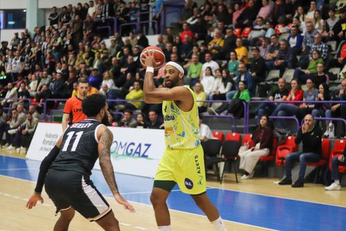 Monyea Pratt, MVP-ul duelului CSU Sibiu - U-BT Cluj-Napoca (88-83)/Foto: bc-csusibiu.ro