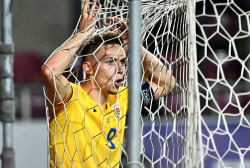 Louis Munteanu, în tricoul României U21 / Sursă foto: Imago Images