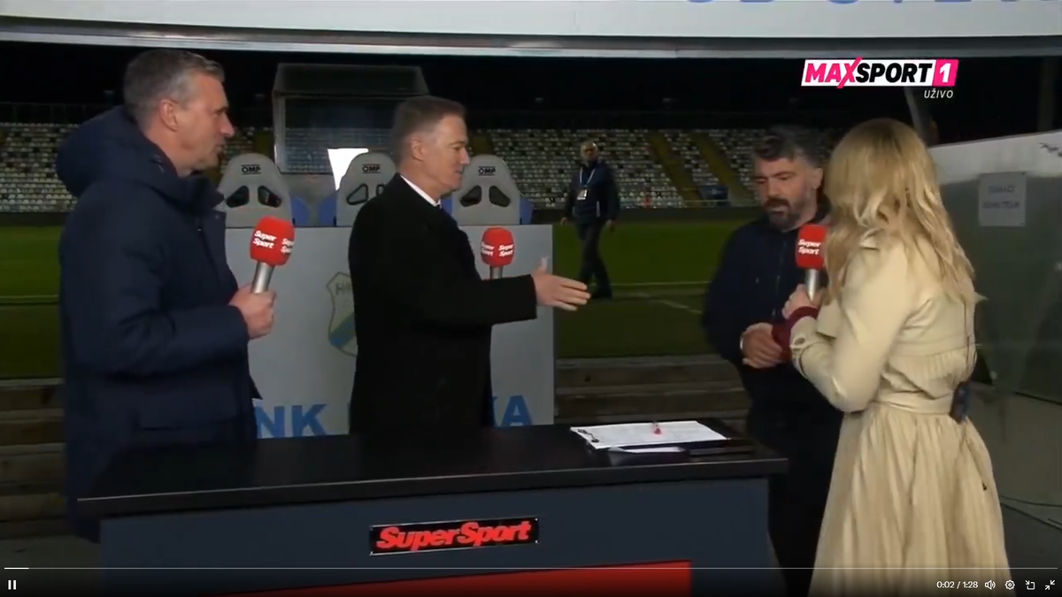 Gennaro Gattuso, în conflict cu un jurnalist croat