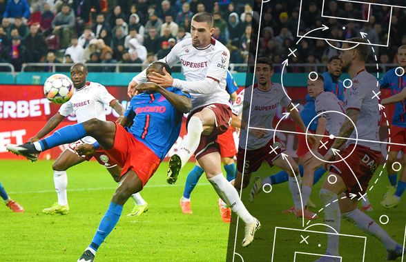 Ce a declanșat „nebunia” în FCSB - Rapid » Arma tactică a lui Marius Șumudică a avut efect