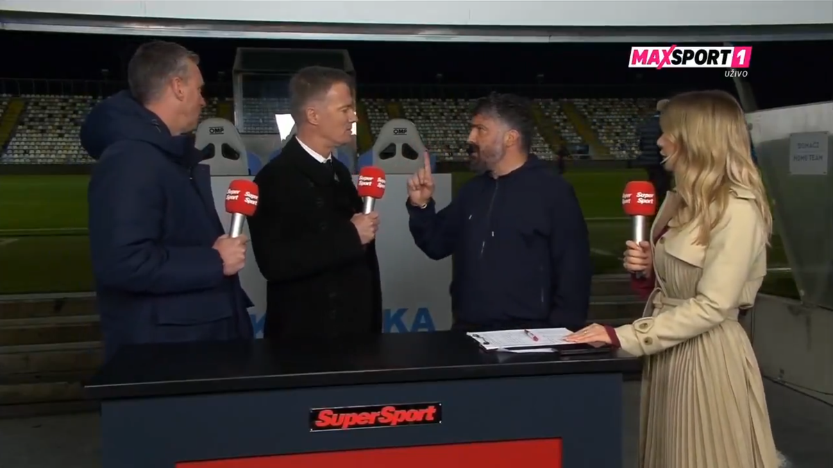 Gennaro Gattuso, imagini incredibile după înfrângerea usturătoare din campionat » A fost aproape de încăierare cu un analist: „Nici nu am ce să discut!”