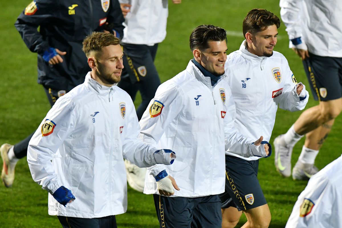 Sute de fani au venit la antrenamentul României