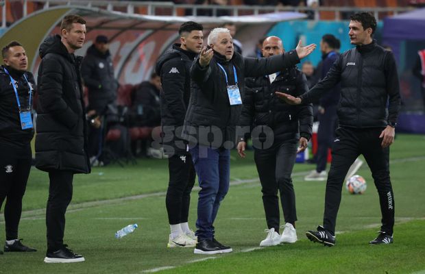 Șumudică a intrat în direct și s-a enervat: „Ați văzut ce a apărut azi în Gazeta Sporturilor? Îl vedeți pe Viorel Moldovan să facă asta pe Giulești?”