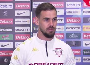 Koljic a dezvăluit ce a vorbit cu Feșnic la faza care a aprins derby-ul: „Nu meritam să iau galben”