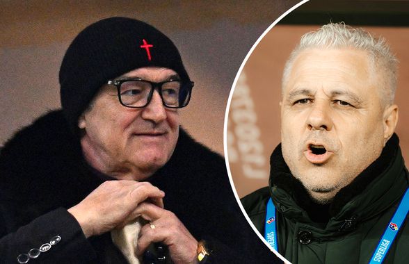 Becali și Marius Șumudică, dialog surprinzător în direct: „Oamenii vor antrenor, nu actor! Ai demnitate” / „Geaca neagră mi-au pătat-o fanii dumneavoastră cu excremente!”