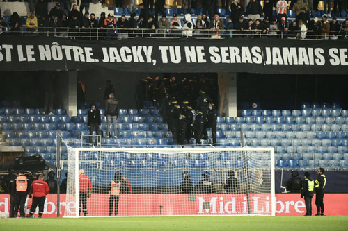 Partida Montpellier - Saint Etienne a fost abandonată. FOTO: Imago