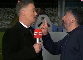 Gennaro Gattuso, imagini incredibile după înfrângerea usturătoare din campionat » A fost aproape de încăierare cu un analist: „Nici nu am ce să discut!”