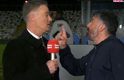 Gennaro Gattuso, imagini incredibile după înfrângerea usturătoare din campionat » A fost aproape de încăierare cu un analist: „Nici nu am ce să discut!”