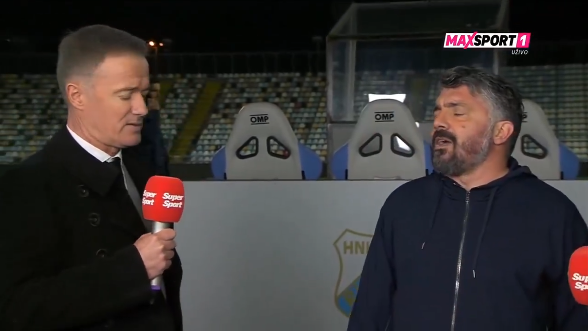 Gennaro Gattuso, imagini incredibile după înfrângerea usturătoare din campionat » A fost aproape de încăierare cu un analist: „Nici nu am ce să discut!”