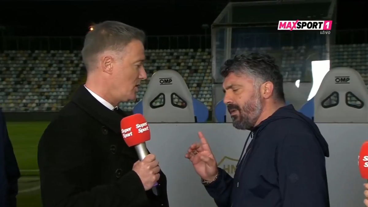 Gennaro Gattuso, imagini incredibile după înfrângerea usturătoare din campionat » A fost aproape de încăierare cu un analist: „Nici nu am ce să discut!”