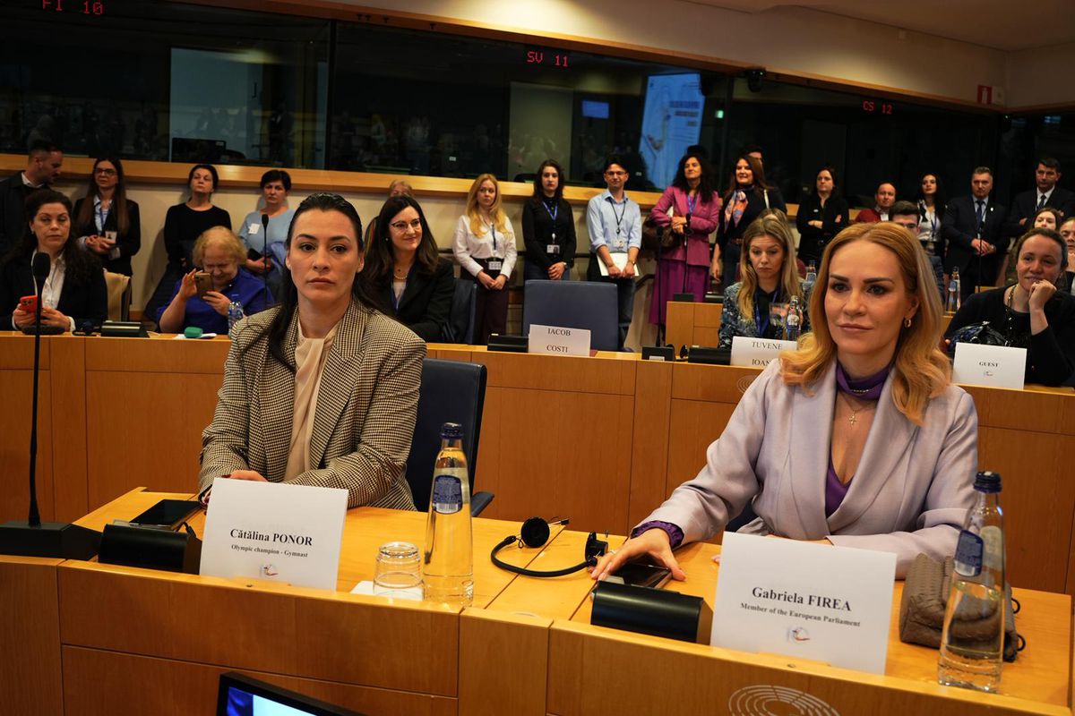 Nadia Comăneci, discurs superb în Parlamentul European » Pledoarie pentru sport și umor: „Pot să spun că am apărut înaintea AI-ului, nu-i așa?”