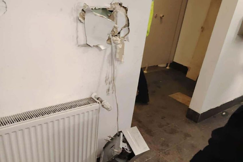 Dezastru pe Cluj Arena, după U Cluj - CFR // foto: Cristea Silviu (Facebook)