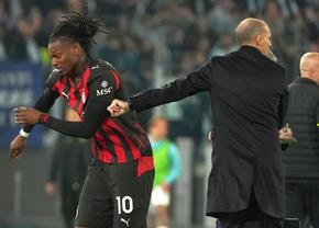 Conflict la AC Milan, Allegri a intervenit să calmeze spiritele » Reacția enigmatică a lui Rafa Leao