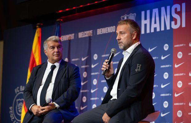 Întâlnire de urgență la Barcelona » Rămâne Hansi Flick?